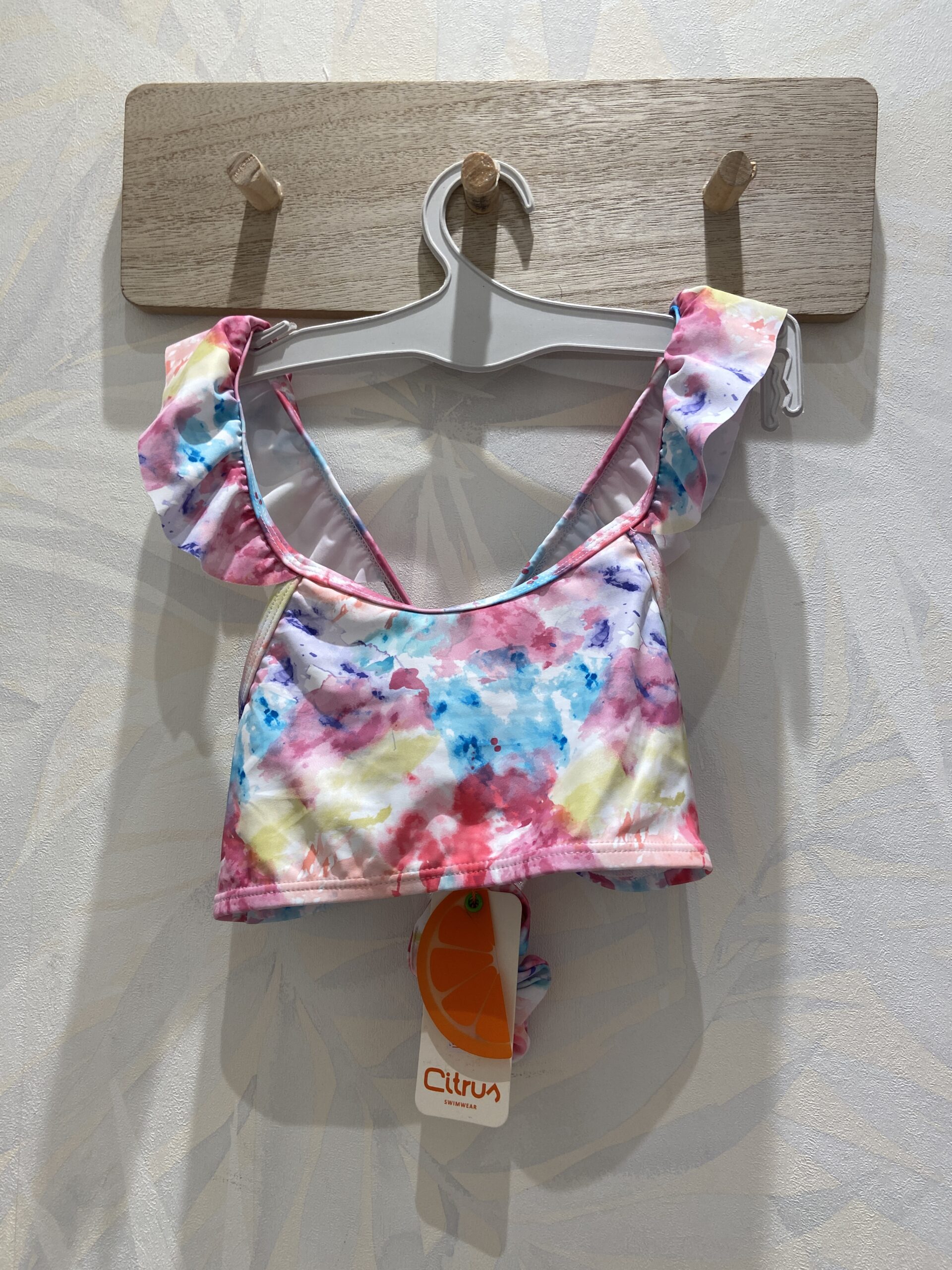 Carina Bikini Con Volados Citrus Araliz