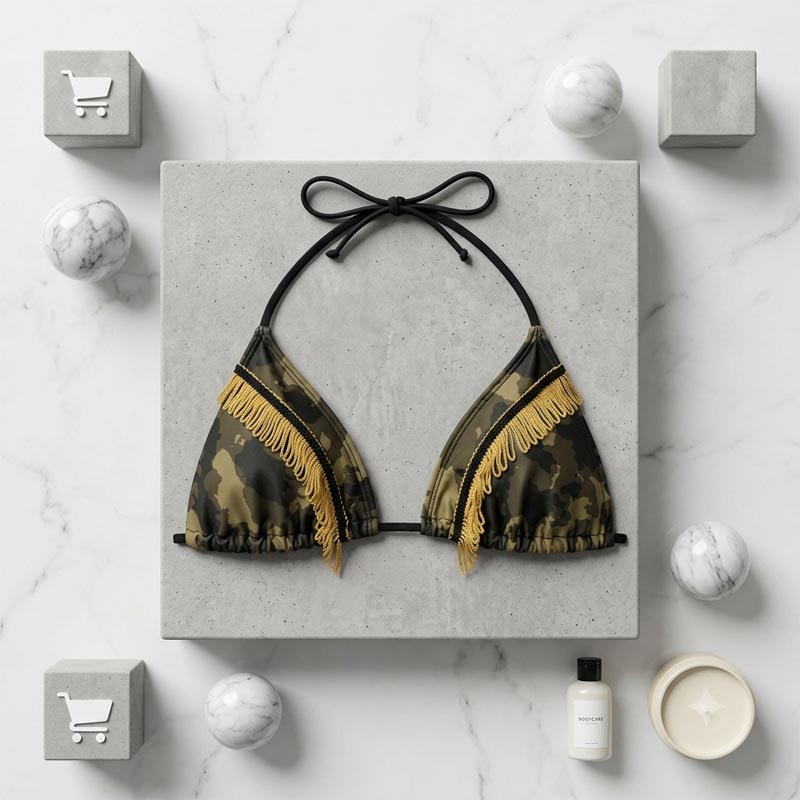 Bikini Triángulo - Camuflado