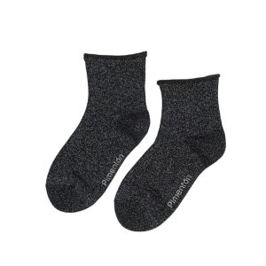 Medias Glitter - Negro