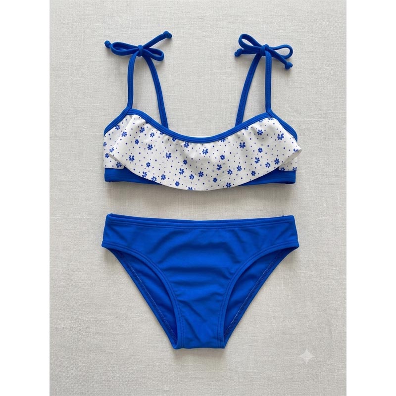 Bikini Conjunto Top Volados
