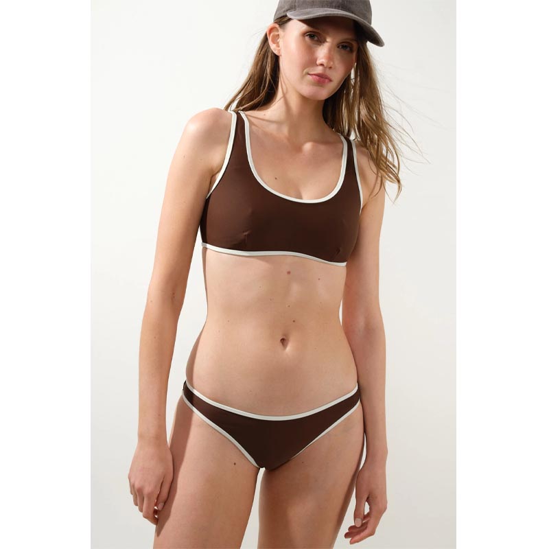 Bikini Top Con Contraste